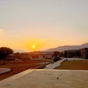 Kasba - A Village Resort-Sunset in Lasba