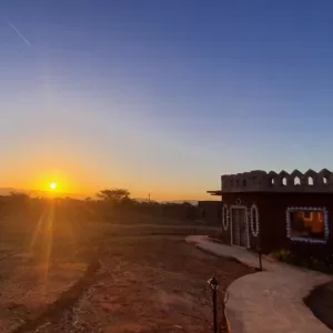 Kasba - A Village Resort-Sunset in Lasba