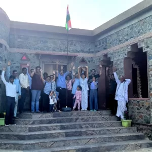 Sariska Kasba - A Village Resort - Flag Hosting 15 Aug