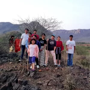 Sariska Kasba - A Village Resort - Trekking on mountain